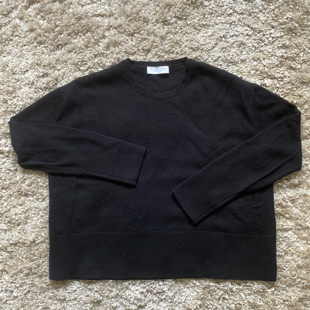 Everlane Cashmere Square Crew Sweater